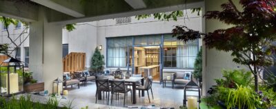 TLB courtyard gallery